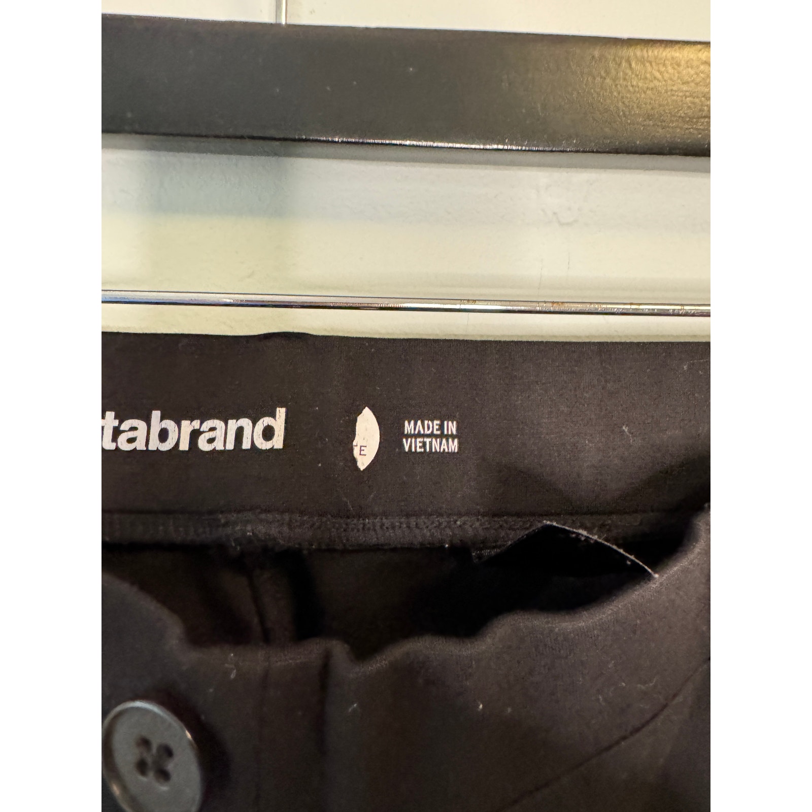 Betabrand Black Straight Leg Pants — image 3 of 6